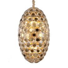 Load image into Gallery viewer, AICO Furniture Lighting Pendant 14 Light Chandelier in Gold image
