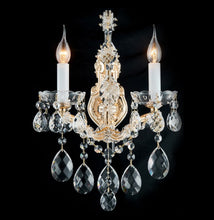 Load image into Gallery viewer, AICO Furniture Lighting La Scala 2 Light Wall Sconce in Clear
