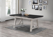 Load image into Gallery viewer, Crown Mark Maribelle Rectangular Dining Table in Chalk/Grey
