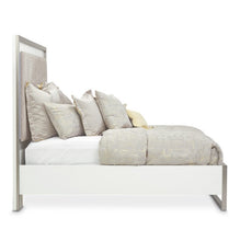 Load image into Gallery viewer, AICO Marquee Queen Panel Bed in Cloud White KI-MRQEQN-108

