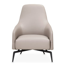 Load image into Gallery viewer, AICO Furniture Mia Bella Bergamo Accent Chair in Stainless Steel
