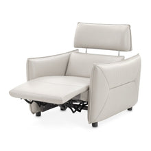 Load image into Gallery viewer, AICO Furniture Verona Matching Chair in Light Gray
