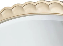 Load image into Gallery viewer, AICO Malibu Crest Oval Wall Mirror in Chardonnay
