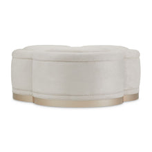 Load image into Gallery viewer, AICO Malibu Crest Cocktail Ottoman in Chardonnay
