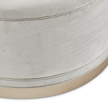 Load image into Gallery viewer, AICO Malibu Crest Cocktail Ottoman in Chardonnay
