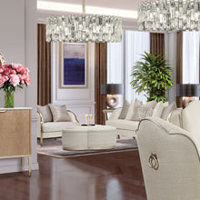 Load image into Gallery viewer, AICO Malibu Crest Cocktail Ottoman in Chardonnay
