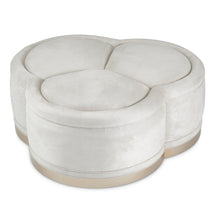 Load image into Gallery viewer, AICO Malibu Crest Cocktail Ottoman in Chardonnay image
