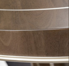 Load image into Gallery viewer, AICO Villa Cherie Round Dining Table in Hazelnut
