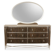 Load image into Gallery viewer, AICO Villa Cherie Dresser Mirror in Hazelnut
