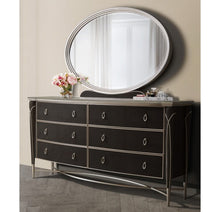 Load image into Gallery viewer, AICO Villa Cherie Dresser Mirror in Hazelnut

