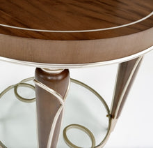Load image into Gallery viewer, AICO Villa Cherie End Table in Hazelnut
