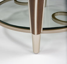 Load image into Gallery viewer, AICO Villa Cherie End Table in Hazelnut
