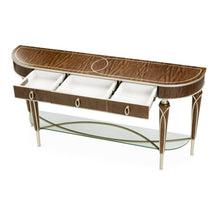 Load image into Gallery viewer, AICO Villa Cherie Console Table in Hazelnut
