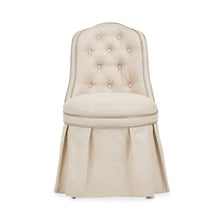 Load image into Gallery viewer, AICO Villa Cherie Tufted Vanity Chair in Hazelnut

