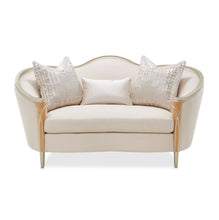 Load image into Gallery viewer, AICO Villa Cherie Loveseat in Caramel
