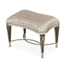 Load image into Gallery viewer, AICO Villa Cherie Ottoman in Hazelnut image
