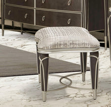 Load image into Gallery viewer, AICO Villa Cherie Ottoman in Hazelnut
