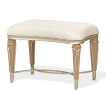 Load image into Gallery viewer, AICO Villa Cherie Ottoman in Caramel
