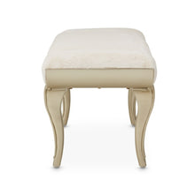 Load image into Gallery viewer, AICO Villa Cherie Tufted Bed Bench in Hazelnut
