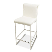 Load image into Gallery viewer, AICO Furniture State St.Counter Height Chair in Glossy White
