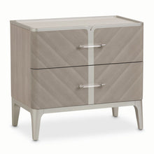 Load image into Gallery viewer, AICO Lanterna Nightstand in Silver Mist image
