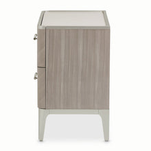 Load image into Gallery viewer, AICO Lanterna Nightstand in Silver Mist
