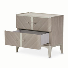 Load image into Gallery viewer, AICO Lanterna Nightstand in Silver Mist
