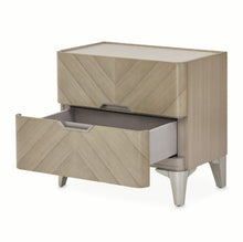 Load image into Gallery viewer, AICO Furniture Penthouse Nightstand in Ash Gray

