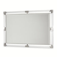 Load image into Gallery viewer, AICO Furniture Penthouse Wall Mirror in Ash Gray
