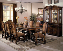 Load image into Gallery viewer, Crown Mark Neo Renaissance Dining Arm Chair in Warm Brown (Set of 2) 2401A
