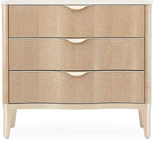 Load image into Gallery viewer, AICO Malibu Crest 3 Drawer Nightstand in Blush image
