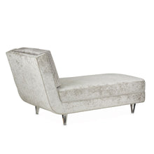 Load image into Gallery viewer, AICO Lanna Armless Chaise in Storm Silver Mist
