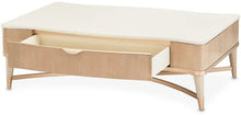 Load image into Gallery viewer, AICO Malibu Crest Rectangular Cocktail Table in Blush

