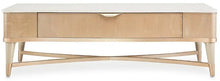 Load image into Gallery viewer, AICO Malibu Crest Rectangular Cocktail Table in Blush 9007201-131 image

