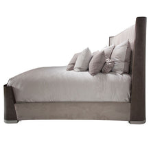 Load image into Gallery viewer, AICO Roxbury Park Cal King Dual-Panel Bed in Slate
