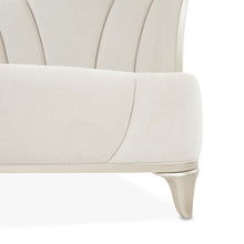 Load image into Gallery viewer, AICO Furniture La Marisia Queen Upholstered Platform Bed in Creamy Pearl
