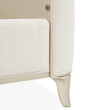 Load image into Gallery viewer, AICO Furniture La Marisia Queen Upholstered Platform Bed in Creamy Pearl
