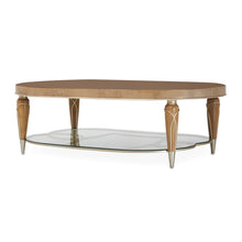 Load image into Gallery viewer, AICO Villa Cherie Oval Cocktail Table in Caramel image
