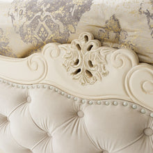 Load image into Gallery viewer, AICO Lavelle Cal King Wing Mansion Bed in Classic Pearl
