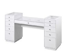 Load image into Gallery viewer, SLAYSTATION® ODETTE VANITY TABLE WITH TOP DISPLAY DRAWERS
