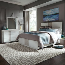 Load image into Gallery viewer, Liberty Furniture Bedroom Panel Bed, chest, 1 night stand, Dresser and Mirror 946-BR
