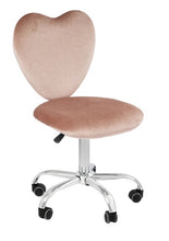 Load image into Gallery viewer, HEART SWIVEL VANITY CHAIR
