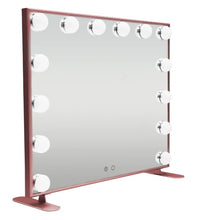 Load image into Gallery viewer, HOLLYWOOD TOUCH DUO-TONE WIDE LED MAKEUP MIRROR
